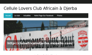 Clubafricaindjerba.mozello.com thumbnail