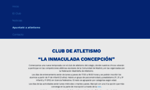 Clubatletismoinmaculadasanlorenzo.es thumbnail