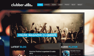 Clubber.wizedesign.com thumbnail