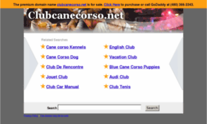 Clubcanecorso.net thumbnail