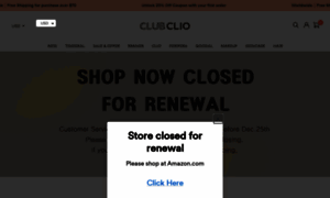 Clubclio.shop thumbnail