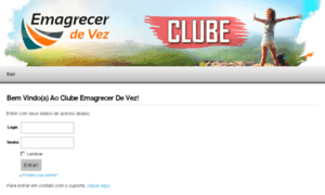 Clube.emagrecerdevez.com thumbnail