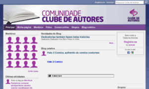 Clubedeautores.ning.com thumbnail