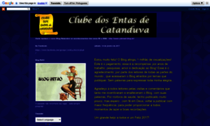 Clubedosentasdecatanduva.blogspot.com thumbnail