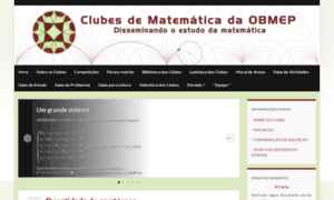 Clubes.obmep.org.br thumbnail
