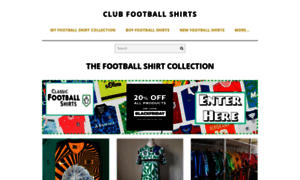 Clubfootballshirts.com thumbnail