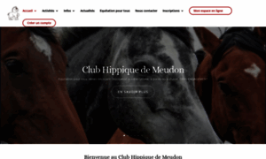 Clubhippique-meudon.fr thumbnail