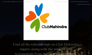 Clubmahindra.wordpress.com thumbnail