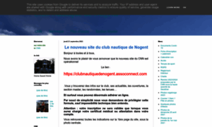 Clubnautiquedenogent.fr thumbnail