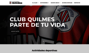 Clubquilmes.org thumbnail