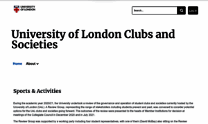 Clubs-societies.london.ac.uk thumbnail