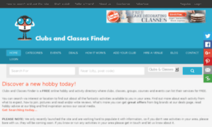 Clubsandclassesfinder.com thumbnail