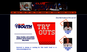 Clubsouthvball.org thumbnail
