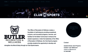 Clubsports.butler.edu thumbnail