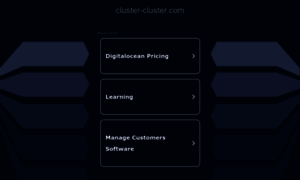 Cluster-cluster.com thumbnail