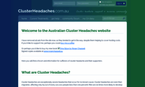 Clusterheadaches.com.au thumbnail