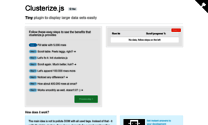 Clusterize.js.org thumbnail