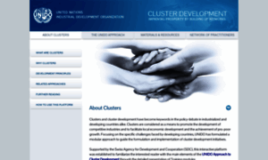 Clustersfordevelopment.org thumbnail