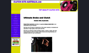 Clutch-kits-australia.com thumbnail