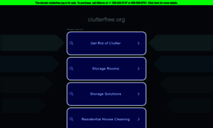 Clutterfree.org thumbnail