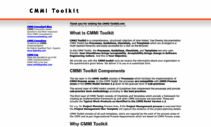 Cmmi-toolkit.com thumbnail