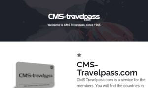 Cms-travelpass.com thumbnail