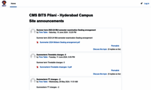 Cms.bits-hyderabad.ac.in thumbnail