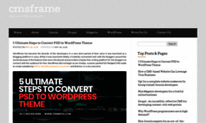 Cmsframe.wordpress.com thumbnail