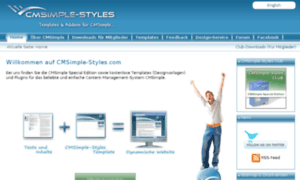 Cmsimple-styles.com thumbnail