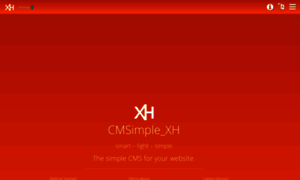 Cmsimple-xh.org thumbnail
