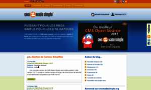 Cmsmadesimple.fr thumbnail
