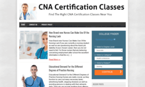 Cnacertificationclasses.net thumbnail