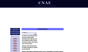 Cnae.com.es thumbnail