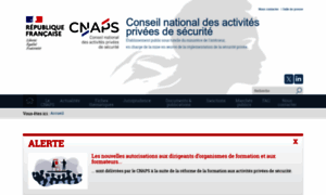 Cnaps-securite.fr thumbnail