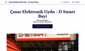 Cnar-elektronik-uydu-d-smart-bayi.business.site thumbnail