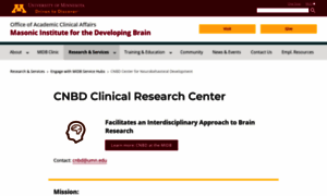 Cnbd.umn.edu thumbnail