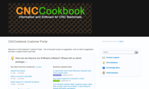 Cnccookbook.uservoice.com thumbnail