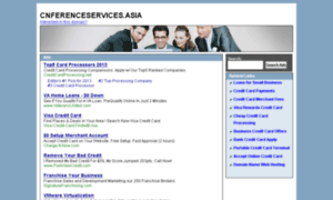 Cnferenceservices.asia thumbnail