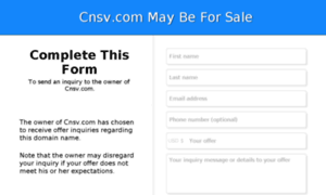 Cnsv.com thumbnail