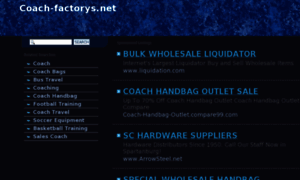 Coach-factorys.net thumbnail