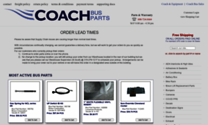 Coachbusparts.com thumbnail