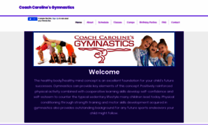 Coachcarolinegymnastics.com thumbnail