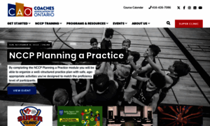 Coachesontario.ca thumbnail