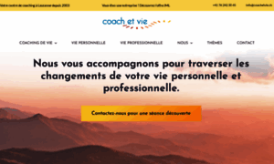 Coachetvie.ch thumbnail