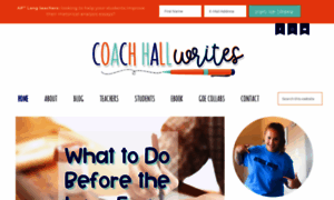 Coachhallwrites.com thumbnail