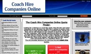 Coachhirecompanies.co.uk thumbnail
