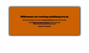 Coaching-ausbildung-nrw.de thumbnail