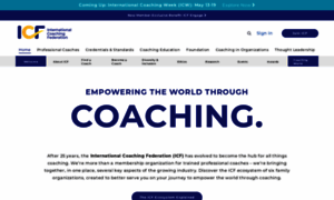 Coachingfederation.org thumbnail