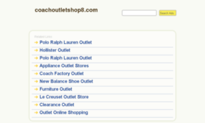 Coachoutletshop8.com thumbnail