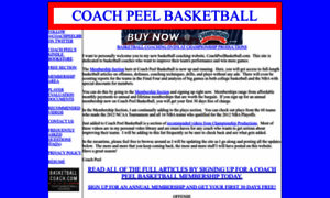 Coachpeelbasketball.com thumbnail